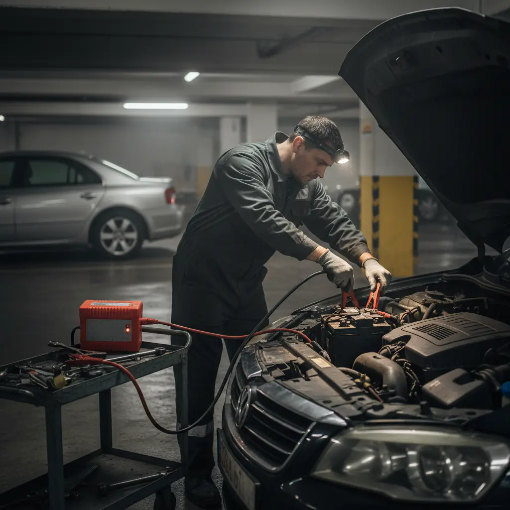 Car battery maintenance
